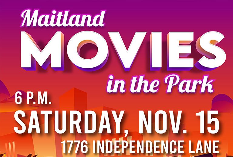 Movies in the Park Nov 2025