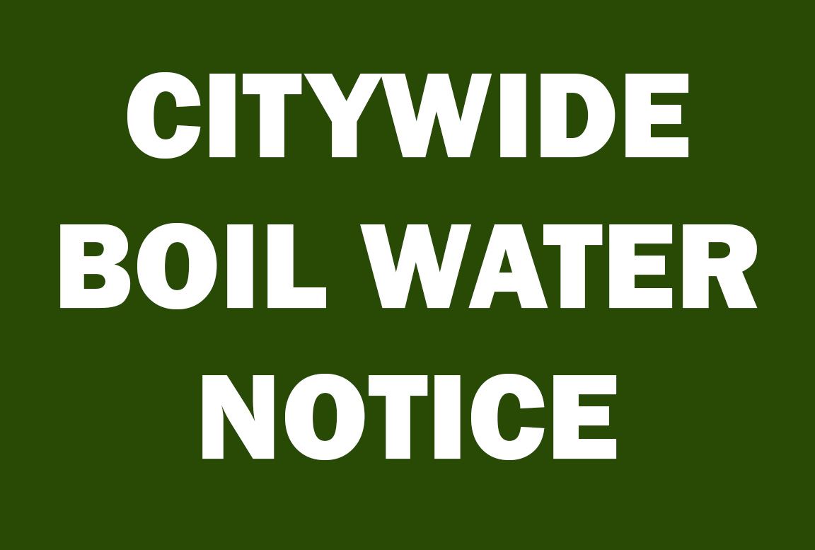 BOIL WATER FEB. 1 2026