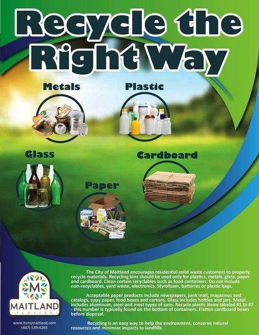 Recycle the Right Way