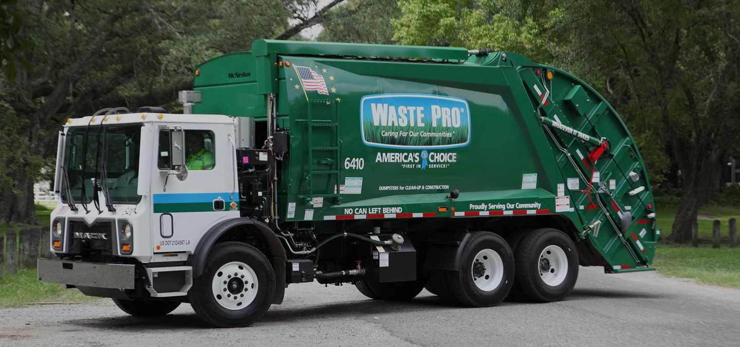 WastePro garbage truck